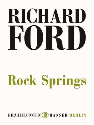 cover image of Rock Springs